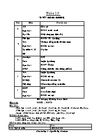 Giáo án lớp 1 - Nguyễn Thị Bích Liên - Tuần 23