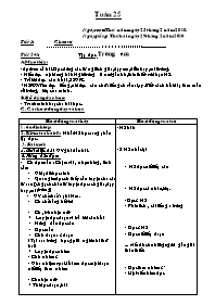 Giáo án Lớp 1 - Tuần 25 - Sáng