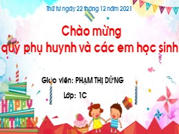 Bài giảng Tiếng Việt Lớp 1 - Tiết 1, Bài 41: 