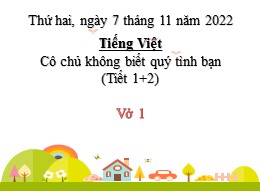 Bài giảng Tiếng Việt Lớp 1 - Tiết 1+2, Bài: C