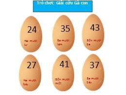 Bài giảng Toán Khối 1 - Bài: Các số có hai ch