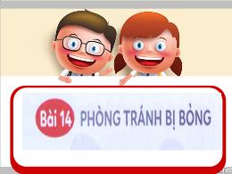 Bài giảng Đạo đức Lớp 1 (Cánh Diều) - Bài 14: