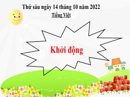Bài giảng Tiếng Việt Lớp 1 - Bài 33: Ôn tập -