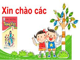 Bài giảng Tiếng Việt Lớp 1 (Cánh Diều) - Bài