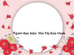 Bài giảng Tự nhiên và xã hội Lớp 1 - Bài 10: 