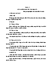 Giáo án Mĩ thuật Lớp 1 - Tuần 17 - Bài 9: Cùn