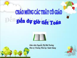 Bài giảng Tiếng Việt 1 - Bài 66: Các số tròn 