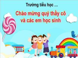 Bài giảng Tiếng Việt 1 (Kết nối tri thức) - C