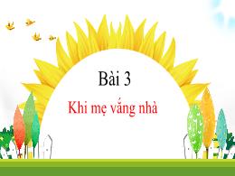 Bài giảng Tiếng Việt 1 (Kết nối tri thức) - C