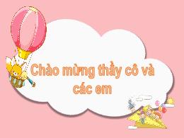 Bài giảng Tiếng Việt 1 (Kết nối tri thức) - C
