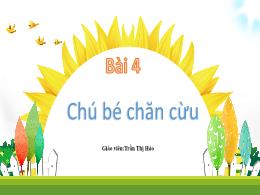 Bài giảng Tiếng Việt 1 (Kết nối tri thức) - C