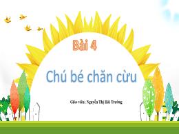 Bài giảng Tiếng Việt 1 (Kết nối tri thức) - C