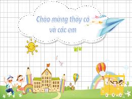 Bài giảng Tiếng Việt 1 (Kết nối tri thức) - C