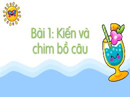 Bài giảng Tiếng Việt 1 (Kết nối tri thức) - C