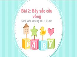 Bài giảng Tiếng Việt 1 (Kết nối tri thức) - C