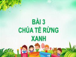 Bài giảng Tiếng Việt 1 (Kết nối tri thức) - C