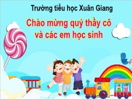 Bài giảng Tiếng Việt 1 (Kết nối tri thức) - C