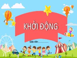 Bài giảng Tiếng Việt 1 (Kết nối tri thức) - C