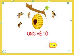Bài giảng Tiếng Việt 1 (Kết nối tri thức) - C
