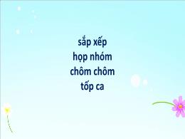 Bài giảng Tiếng Việt 1 (Tập viết) - Bài: Sắp 