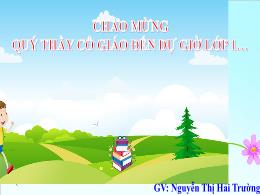 Bài giảng Tiếng Việt 1 - Tuần 13 - Bài 68: En