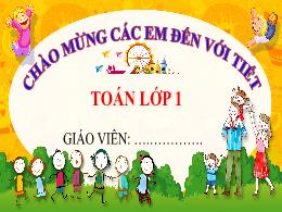 Bài giảng Toán 1 - Bài 12: Luyện tập - Hoàng 
