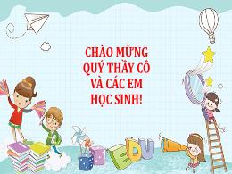 Bài giảng Toán 1 - Bài 45: Bảng trừ trong phạ