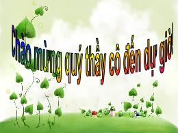 Bài giảng Toán 1 - Bài: Luyện tập - Năm học 2