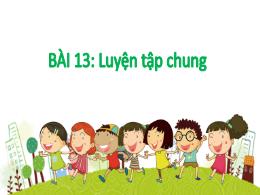 Bài giảng Toán 1 (Kết nối tri thức) - Chủ đề