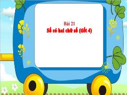 Bài giảng Toán 1 (Kết nối tri thức) - Chủ đề 