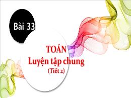 Bài giảng Toán 1 (Kết nối tri thức) - Chủ đề 