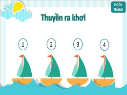 Bài giảng Toán 1 (Kết nối tri thức) - Chủ đề 