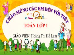 Bài giảng Toán 1 (Kết nối tri thức) - Chủ đề