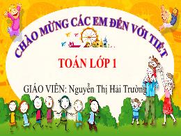 Bài giảng Toán 1 (Kết nối tri thức) - Chủ đề 