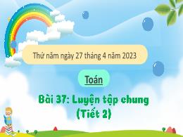 Bài giảng Toán 1 (Kết nối tri thức) - Chủ đề