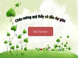 Bài giảng Toán - Bài 11: Đếm đến 9 - Hoàng Th