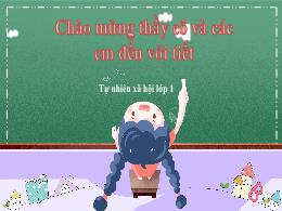 Bài giảng Tự nhiên và xã hội 1 (Kết nối tri t