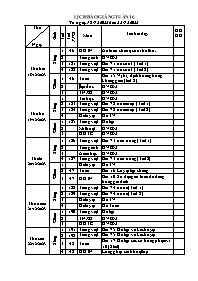 Giáo án các môn Lớp 1 - Tuần 16 - Năm học 202