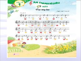 Bài giảng Âm nhạc 1 (Kết nối tri thức) - Chủ 