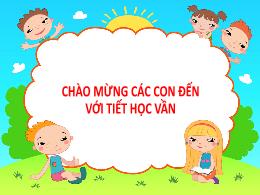 Bài giảng Tiếng Việt 1 - Bài 24: Ua, ưa
