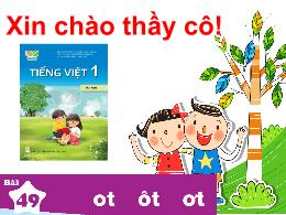 Bài giảng Tiếng Việt 1 (Kết nối tri thức) - B