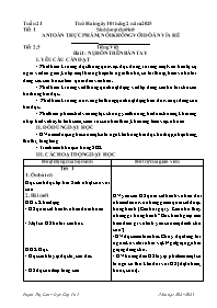 Giáo án các Toán + Tiếng Việt 1 - Tuần 21 - N