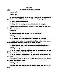 Giáo án Mĩ thuật 1 - Tuần 13-16