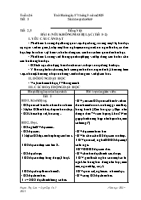 Giáo án Tiếng Việt + Toán 1 - Tuần 26 - Năm h
