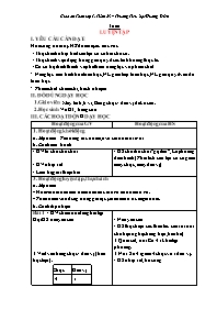 Giáo án Toán 1 - Tuần 23 - Trường Tiểu học Hư