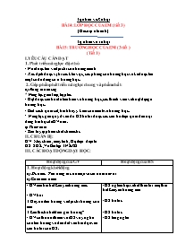 Giáo án Tự nhiên xã hội 1 - Bài 5: Trường học