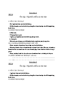 Giáo án Tự nhiên xã hội 1 - Tuần 36